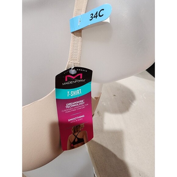 Maidenform Women's Comfort Devotion DreamWire Full Coverage Bra DM0070 Nude - Picture 2 of 5